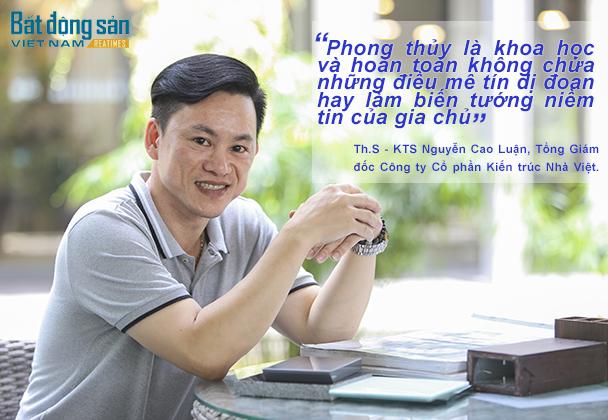 Phong thủy trong thiết kế nhà ở không phải là mê tín dị đoan!